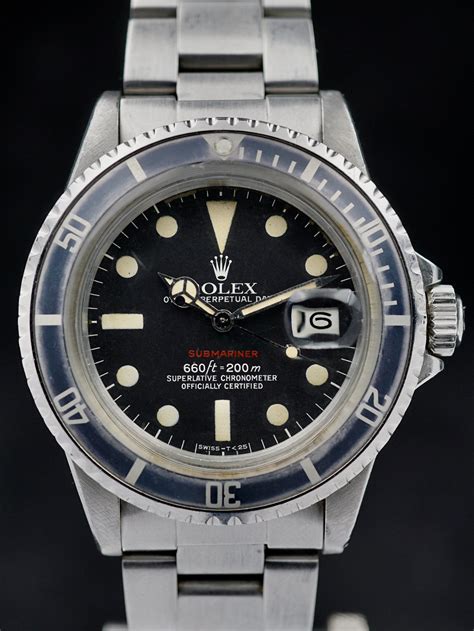 rolex submariner rosso nero|Rolex Submariner 1680.